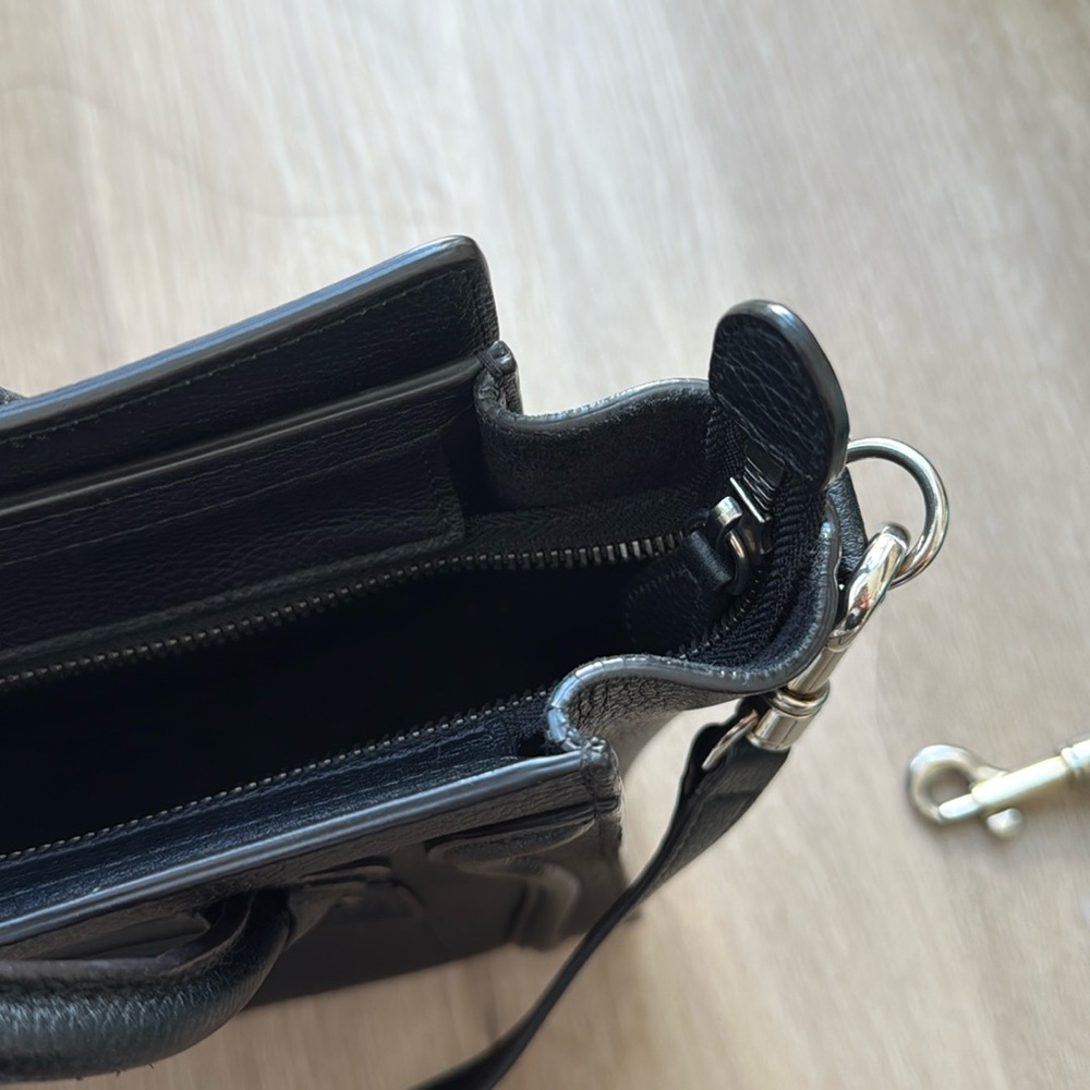 Celine Nano Luggage Black Pebble Leather - Picture 14 of 15